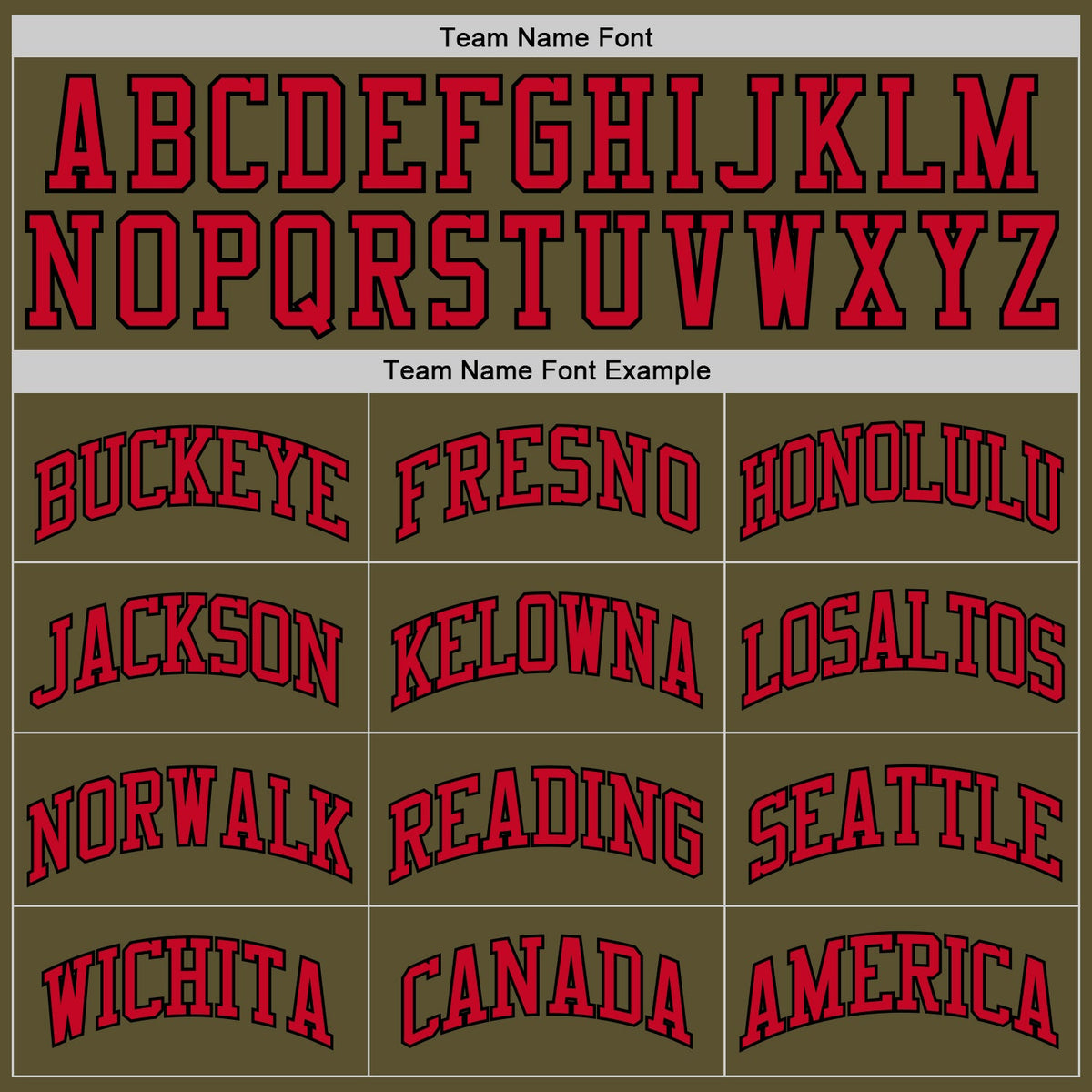 Custom Olive Red-Black Authentic Salute To Service Baseball Jersey