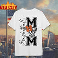 oquette Bow Basketball Mom Shirt