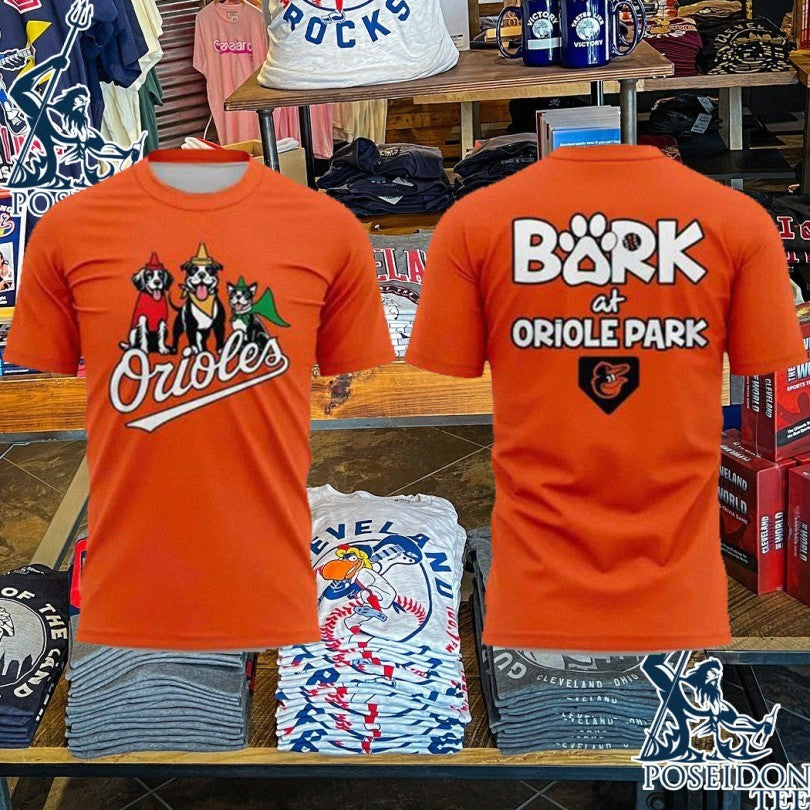 Orioles Bark At Oriole Park 2026 T-shirt