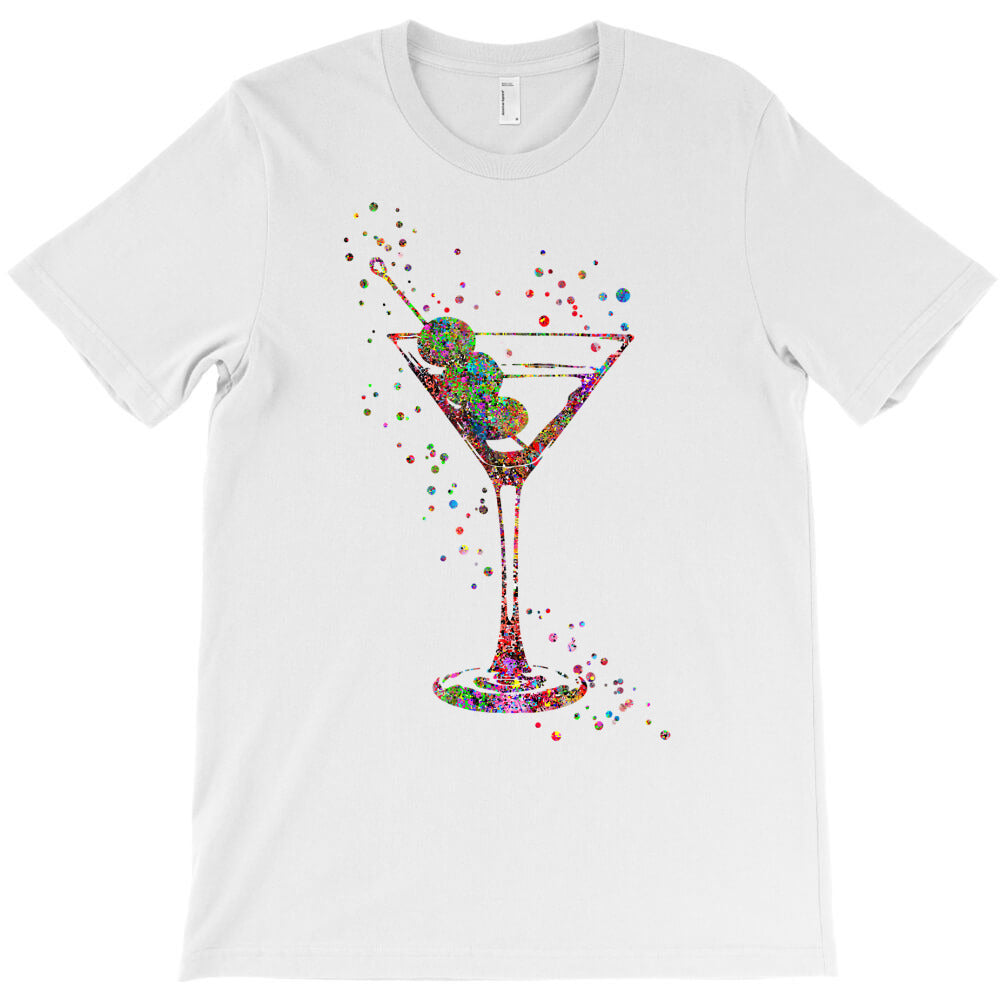 glass of martinis t shirt T-Shirt