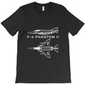 f 4 phantom ii jet fighter bomber plane T-Shirt