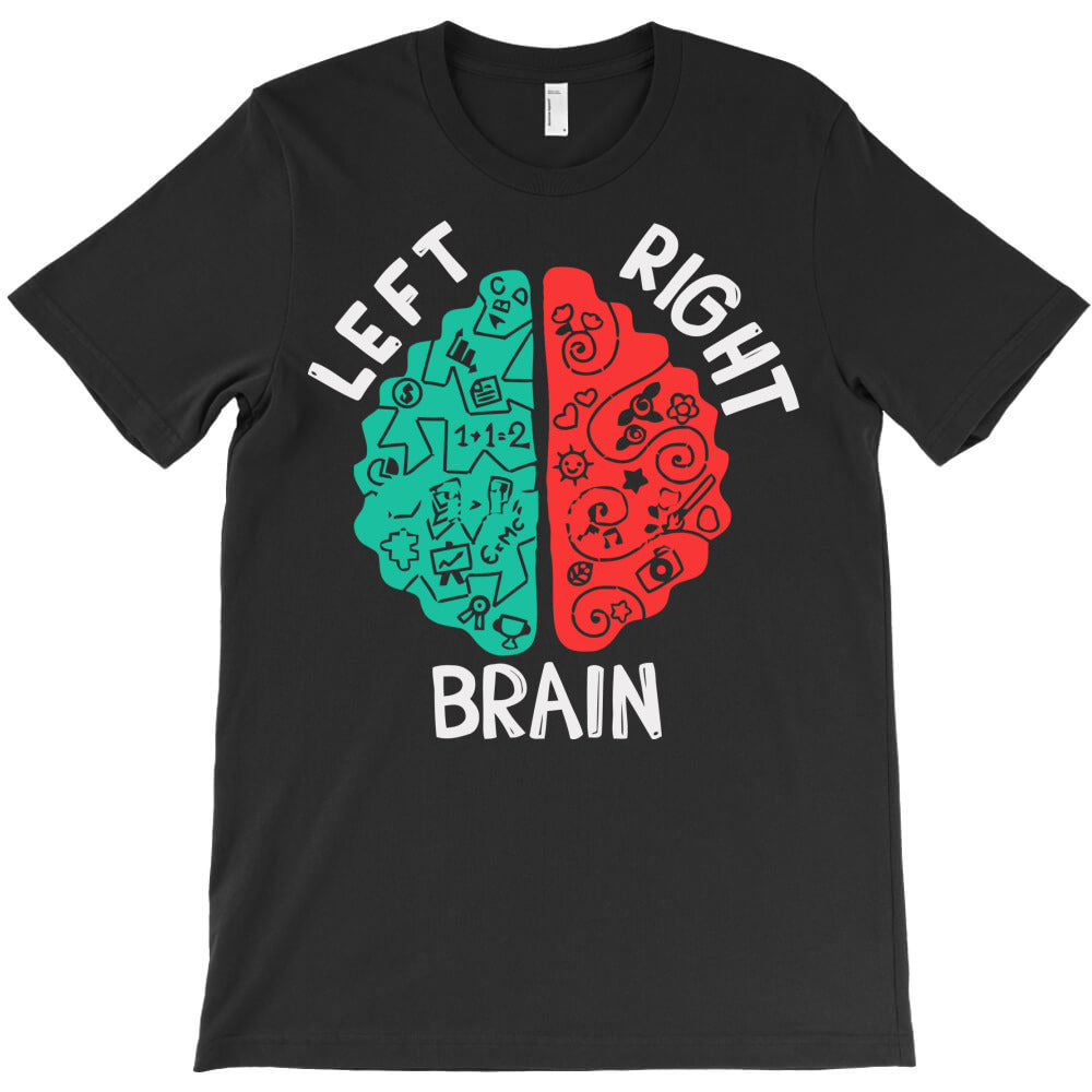 left and right brain T-Shirt