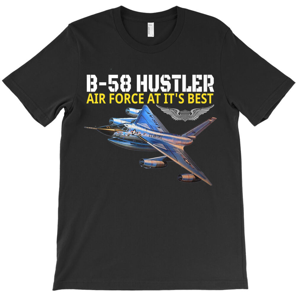 The B-58 Hustler in action. Air Force aviation at its best. Premium Fo T-Shirt