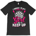 womens darts girl dart lover woman t shirt T-Shirt