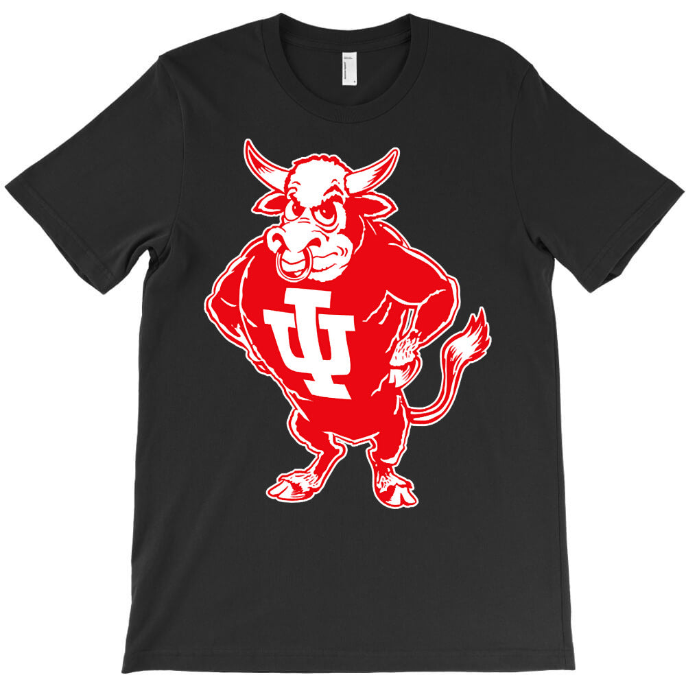 Indiana U Vintage Bison Mascot T-Shirt
