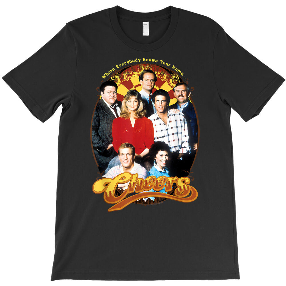 cheers group shot t shirt T-Shirt