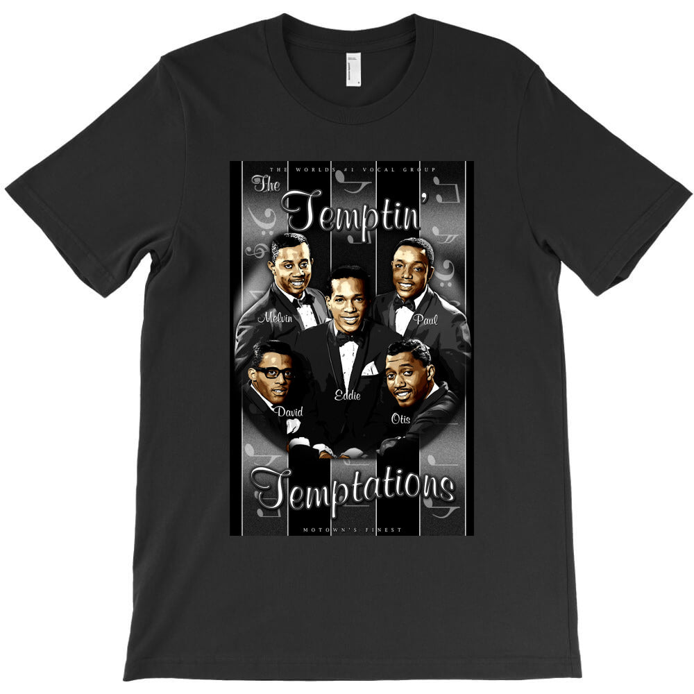 The Temptations _quot_Temptin_x27_quot_ D-4b Poster Premium T-Shirt