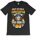 Funny Firefighter 80th Birthday Gift Vintage Gift T-Shirt
