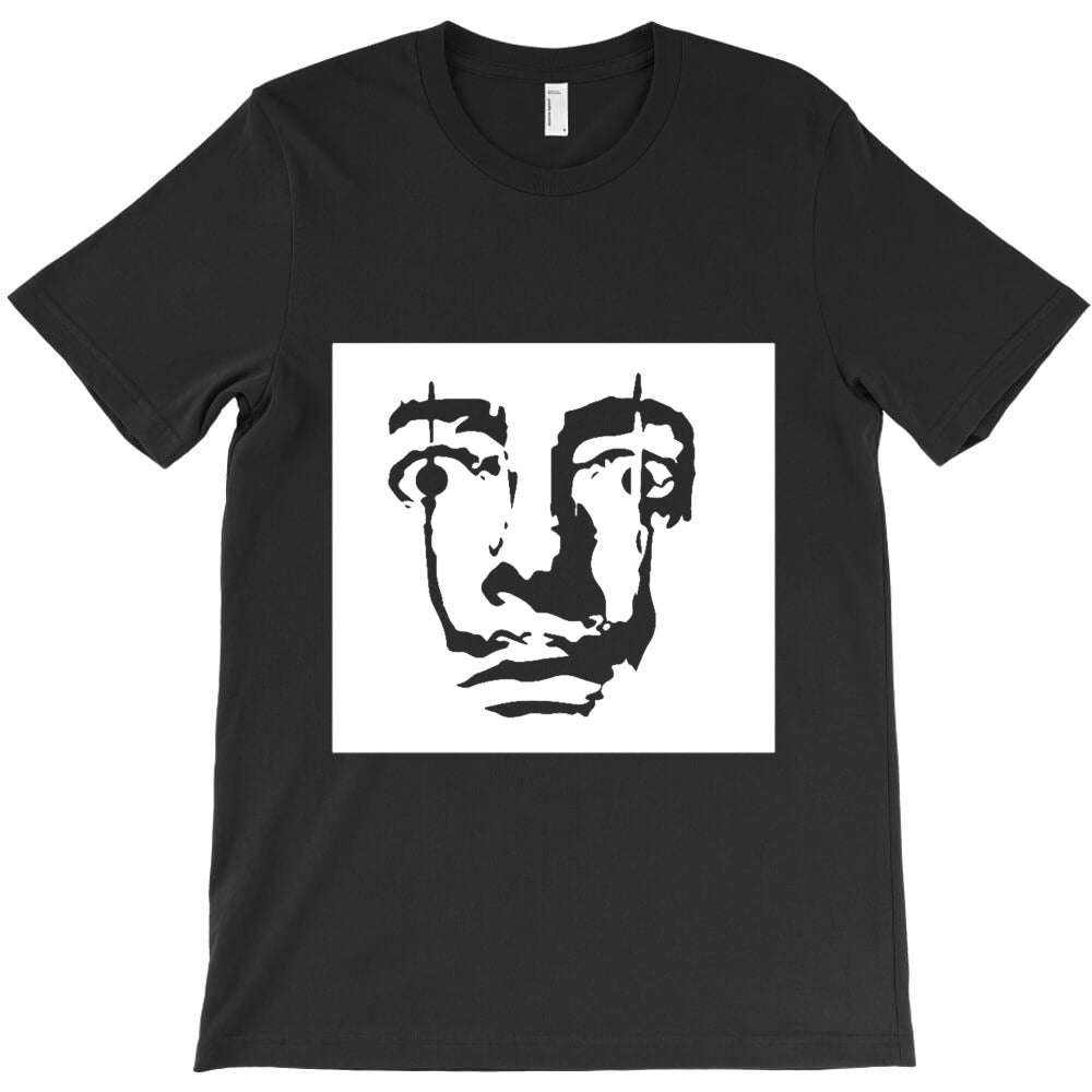 Salvador Dali Face Surrealist Artist T-Shirt