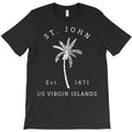 original st. john virgin islands palm tree novelty art tank top T-Shirt