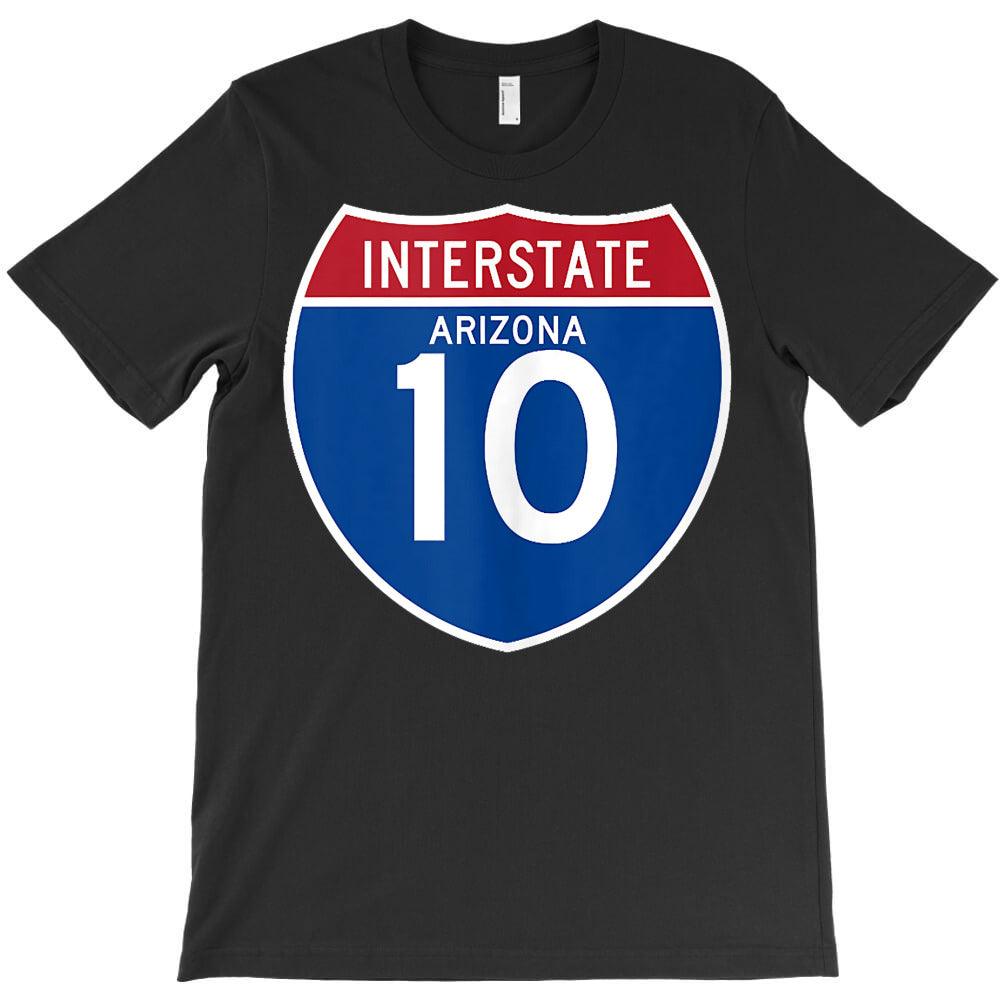 interstate 10 (i 10) arizona road sign tank top T-Shirt