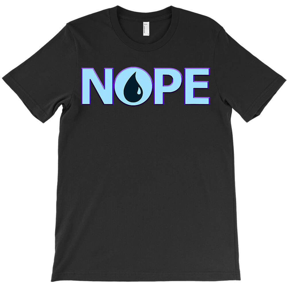 NOPE Blue Magic Island Mana Symbol T-Shirt