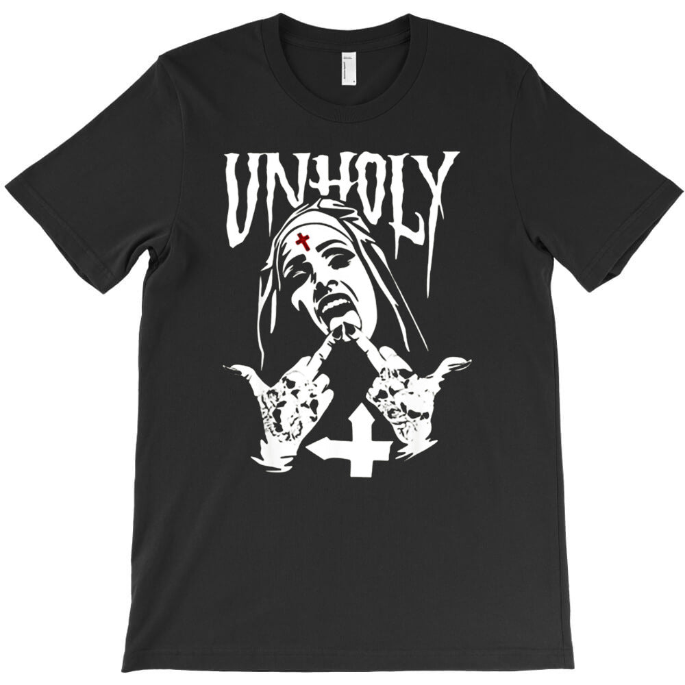 Satanic Nun Tattoos Unholy, Satanic, Nun, Tattoos, Unholy, the Satanic T-Shirt