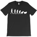 Conspiracy Theorist Human Evolution Wake Up Sheeple Sheep T-Shirt