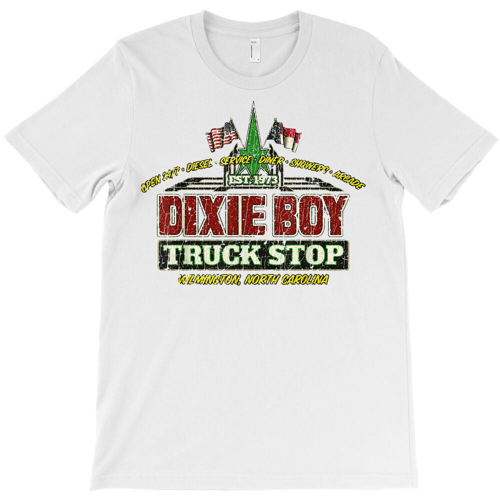 dixie boy truck stop vintage t shirt T-Shirt