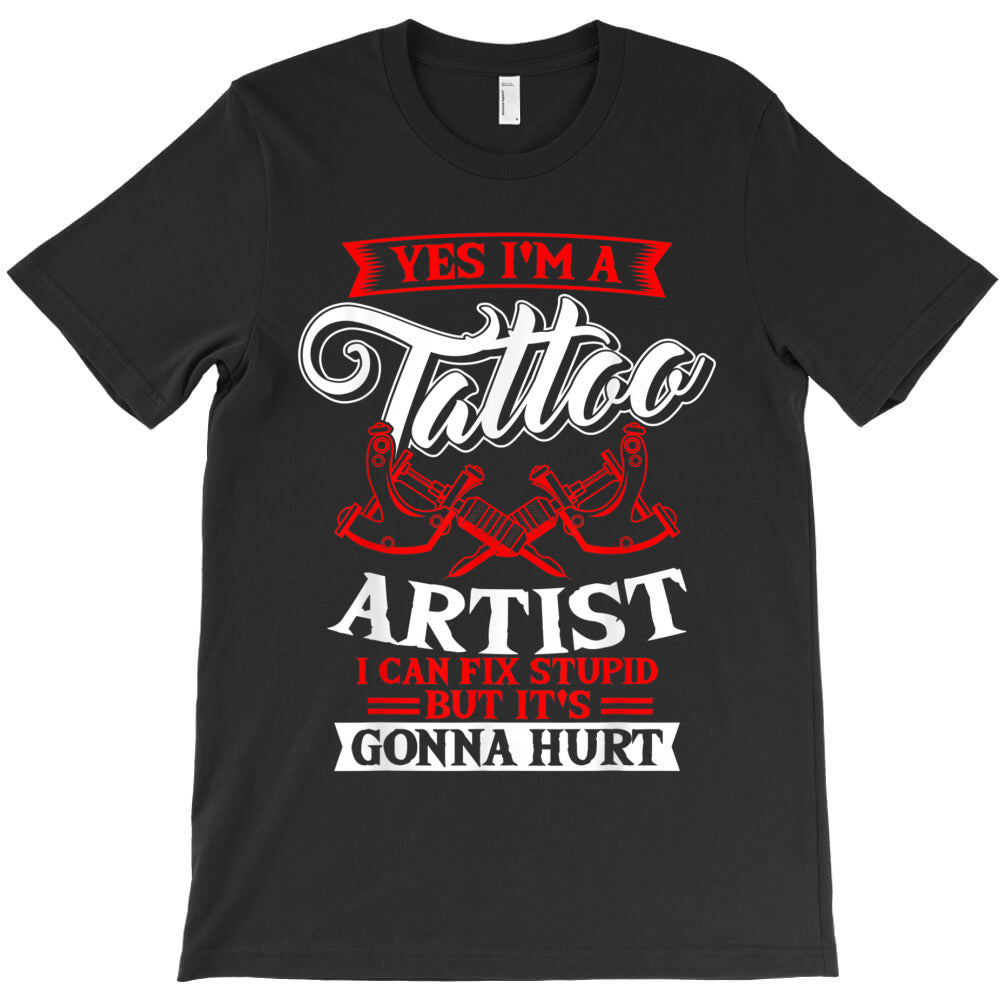 Tattoo Artist Tattooist Tattooing Symbolic Tattooed Pigment T-Shirt
