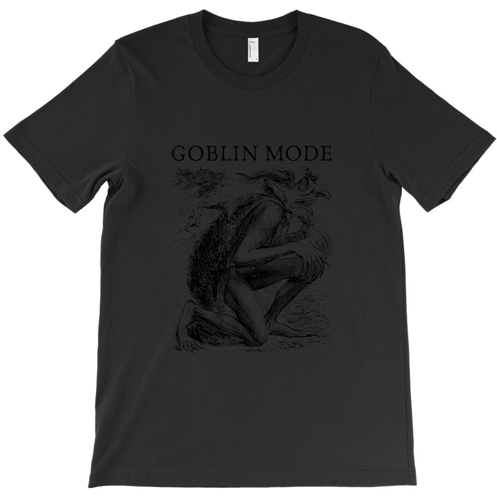 Goblin Mode Goblincore Vintage Aesthetic Funny Off Day Trend T-Shirt