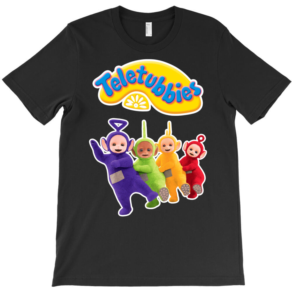 Teletubbiess happ.y and dancin.g T-Shirt