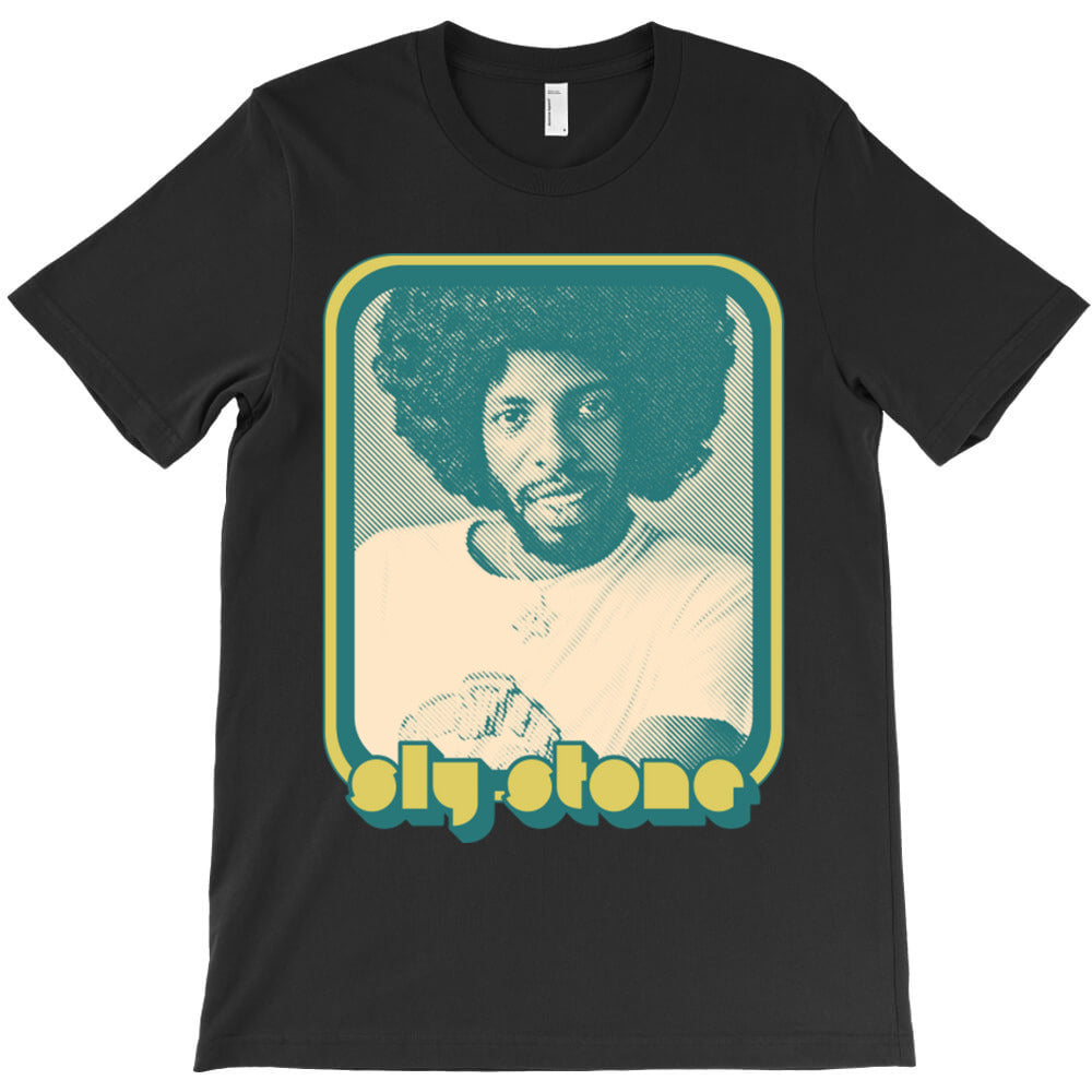 Sly amp The Family Stone Retro 70s Aesthetic T-Shirt