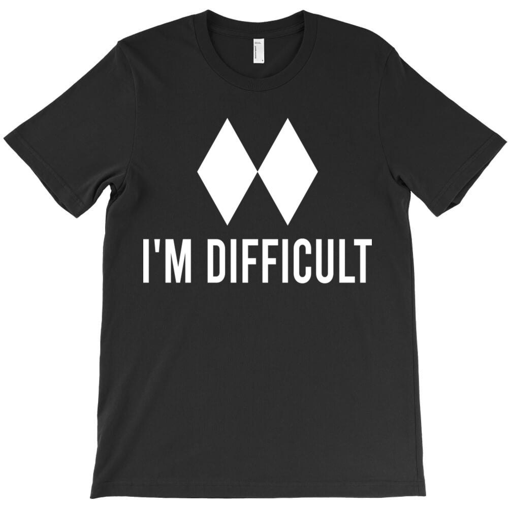 I'm Difficult Double Diamond T-Shirt