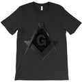 Masonic Square & Compass Stealth Modern Freemason T-Shirt