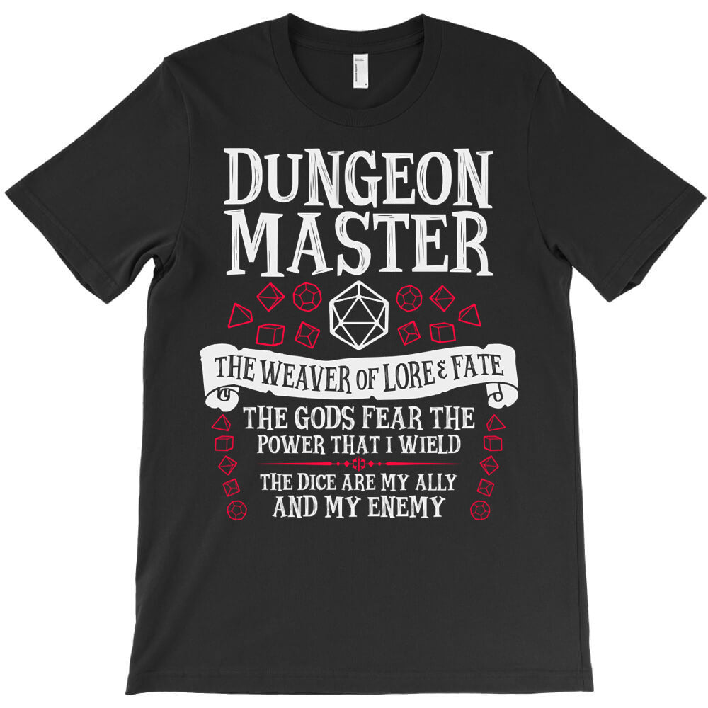 Dungeon Master, Dungeons & Dragons - The Weaver Of Lore & Date (2) T-Shirt