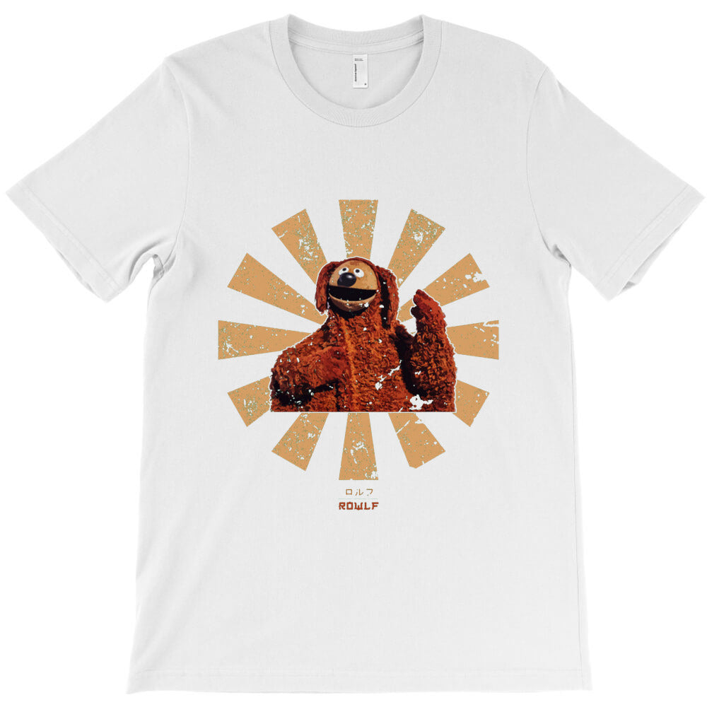 rowlf the dog retro japanese muppets T-Shirt