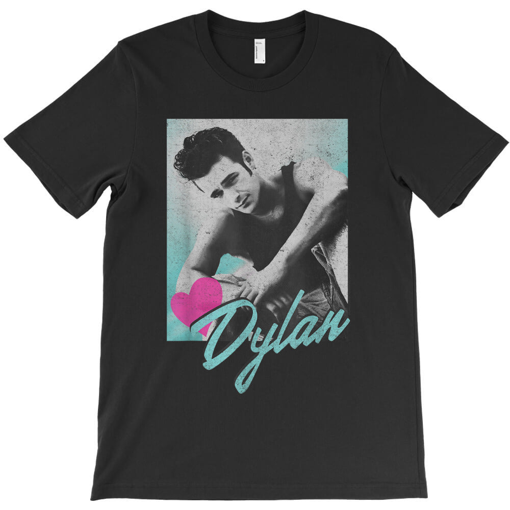 Beverly Hills 90210 Dylan McKay Heart Portrait T-Shirt