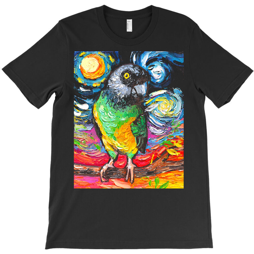 parrot t shirt senegal night t shirt T-Shirt