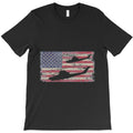 ah 1 cobra attack helicopter usa flag gift ah1 cobra T-Shirt