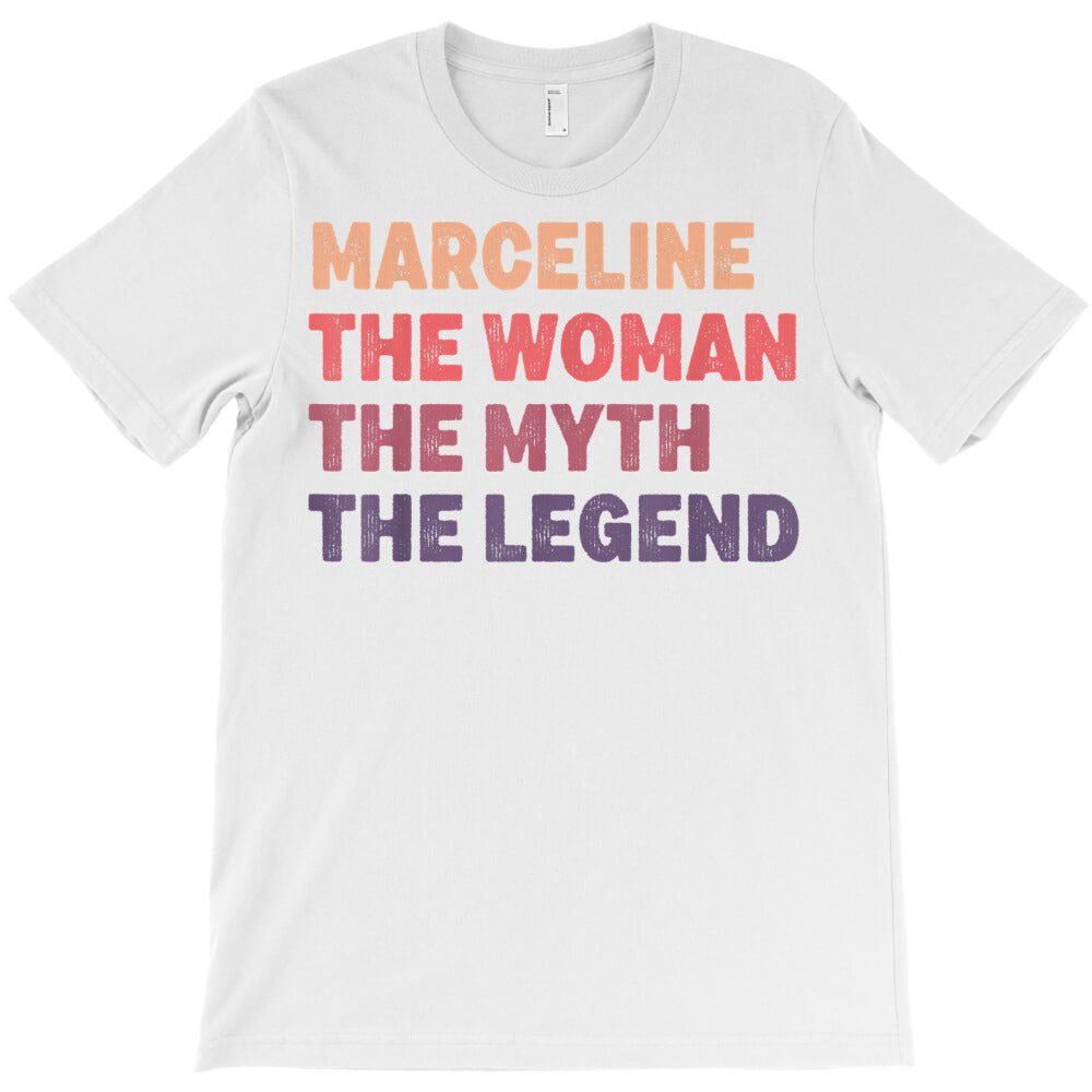 marceline woman myth legend, gag personalized name birthday t shirt T-Shirt