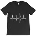 archery gifts for men women boys girls archer heartbeat pullover T-Shirt