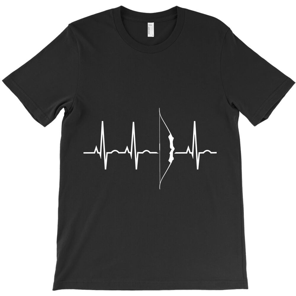 archery gifts for men women boys girls archer heartbeat pullover T-Shirt
