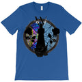 wednesday adams stain glass floral T-Shirt