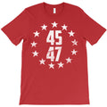 45 47 trump 2024 american flag trump 2024 trump betsy ross flag 45 47 T-Shirt