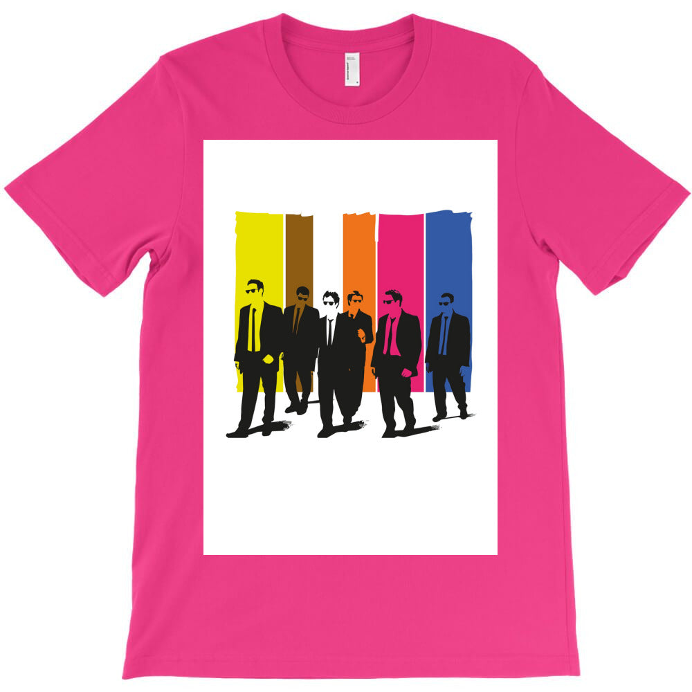 reservoir dogs mr pink mr blonde mr orange mr white poster green T-Shirt