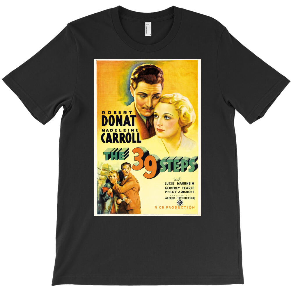 39 steps vintage movie poster active green T-Shirt