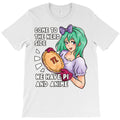 come to the nerd side we have pi and anime pi day math T-Shirt