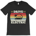 Limited Edition Retro Drive Electric Vehicle Car Ev Gift T-Shirt