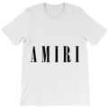 amiri black font T-Shirt