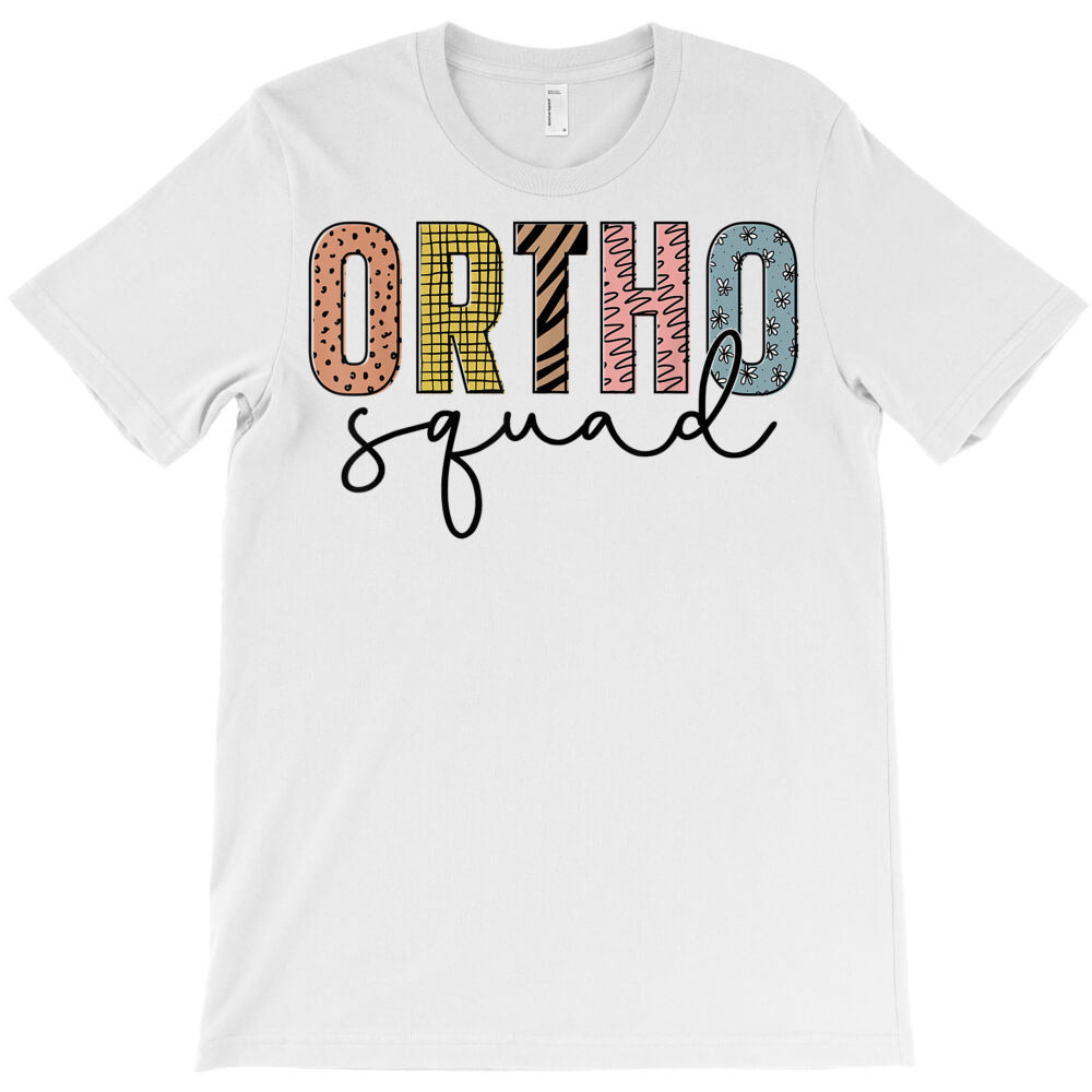 ortho squad orthopedics nurse doctor assistant m T-Shirt
