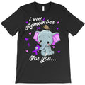 i will remember for you end alzheimer's elephant c T-Shirt