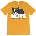 napping boston terrier funny T-Shirt