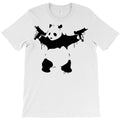 banksy panda with guns T-Shirt