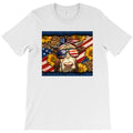 Western 4th Of July Cow T-Shirt