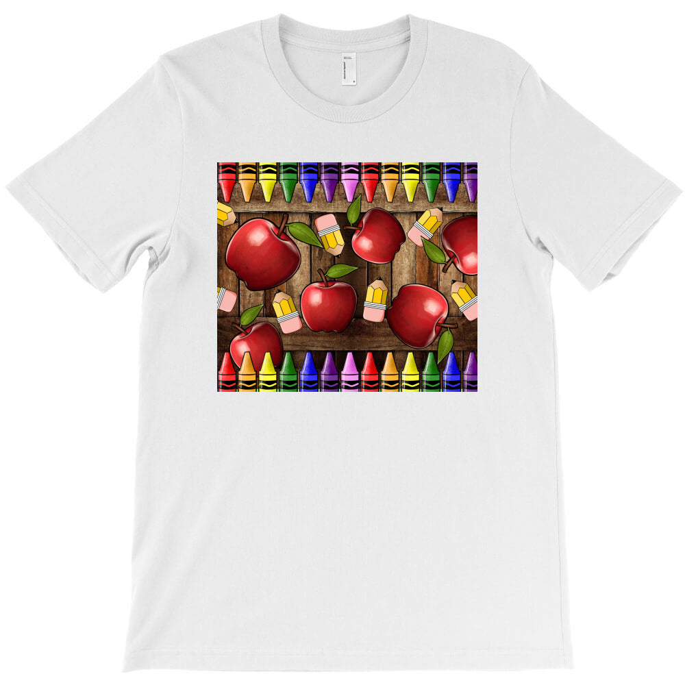 Teacher's Day Crayons T-Shirt