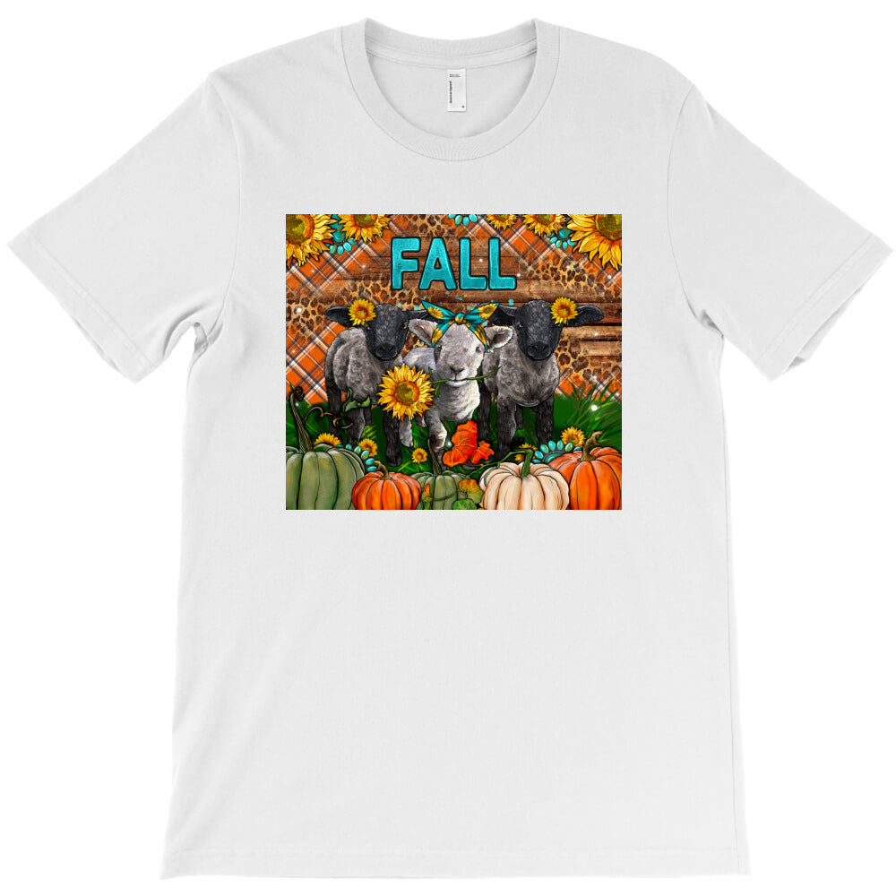 Fall Baby Lambs T-Shirt