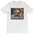 4th of July Western Reel Cool Dad Bass T-Shirt