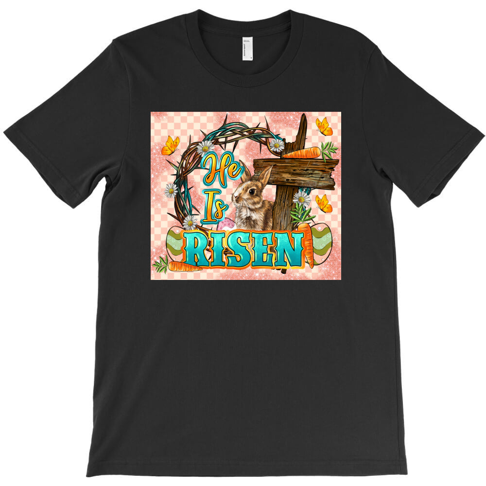 Easter Day He is risen 20oz skinny T-Shirt
