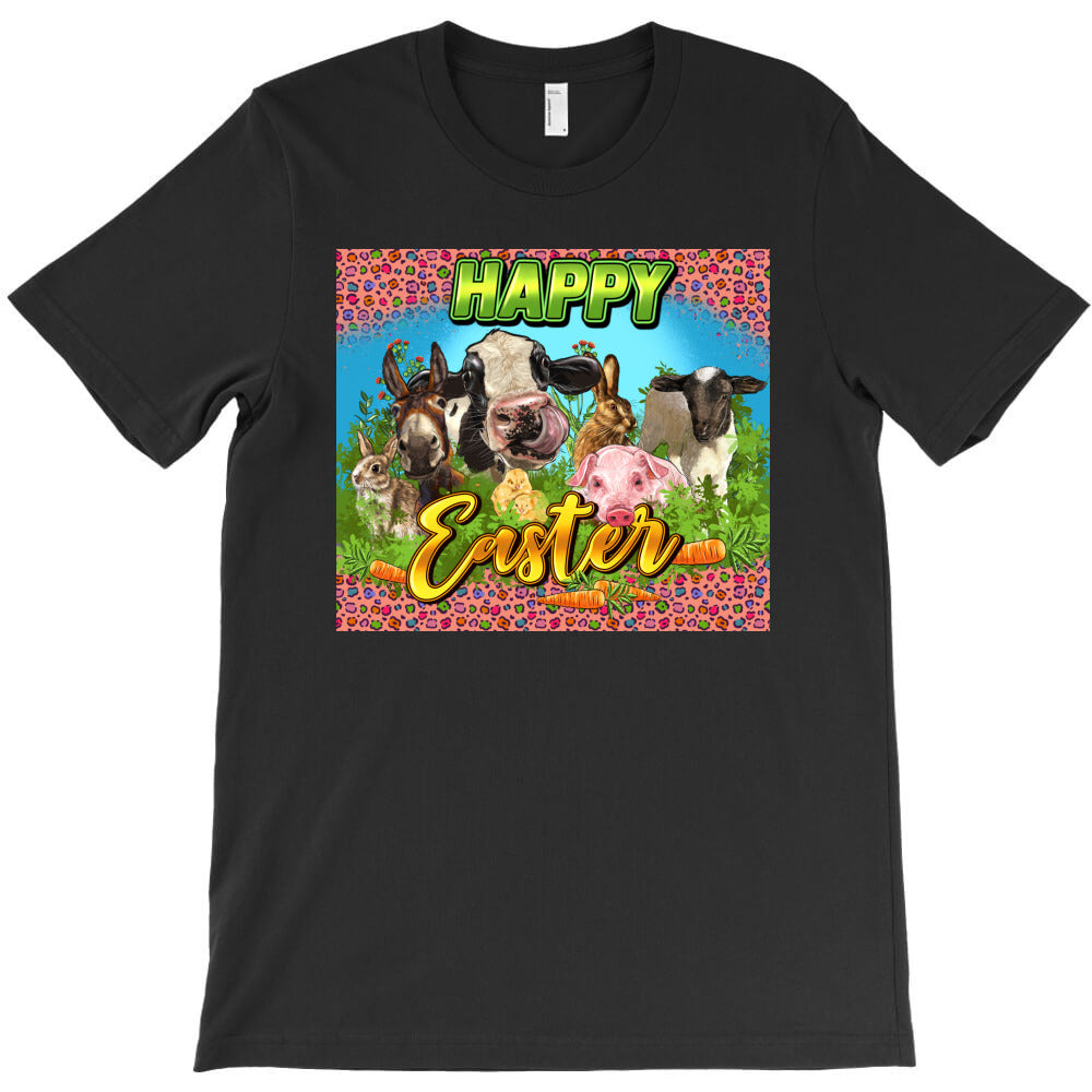 Happy Easter Farm Animals 20oz skinny T-Shirt